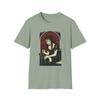 Unisex Softstyle Sorrowful Rose T-Shirt Mens Womens Tees Top - Victorian Gothic, Elegant Dark Fashion