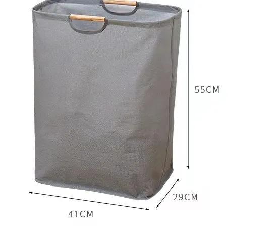 Корзина для белья Хлопок Лен Корзины для грязной одежды Органайзер Складная сумка для хранения мелочей Складная корзина