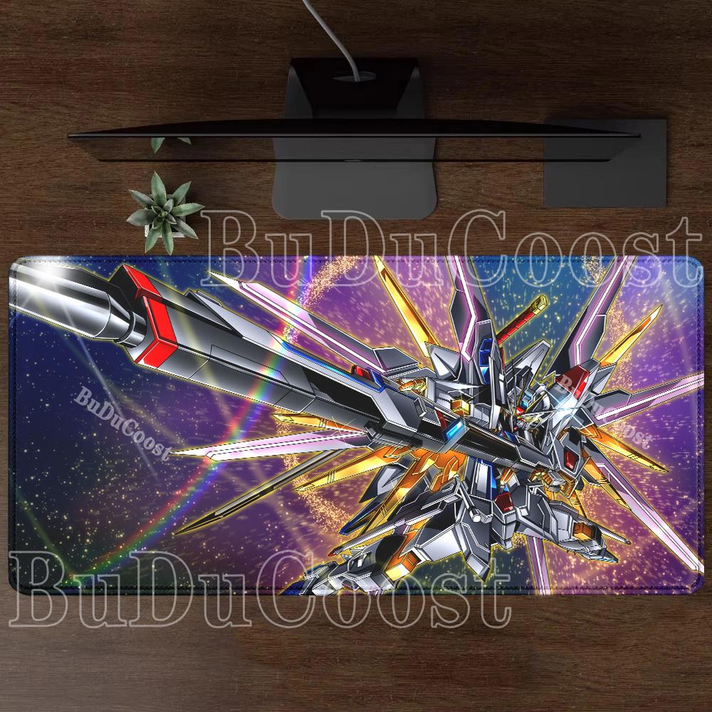 Strike Gundam GAT-X105S Коврик для мыши Аниме Игровой Компьютерный Клавиатура Мышь Коврик Офис HD печать оверлок XXL Нескользящая основа Коврик для стола