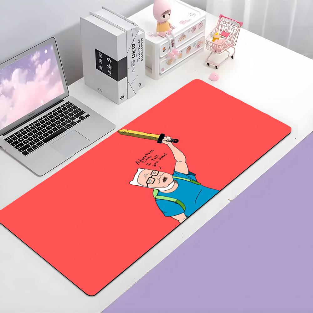 Funny Relaxing Cartoon KKing Of The Hill Mouse Pad Large Gaming Mousepad With Thick Stitched Edge NonSlip Desk Mat