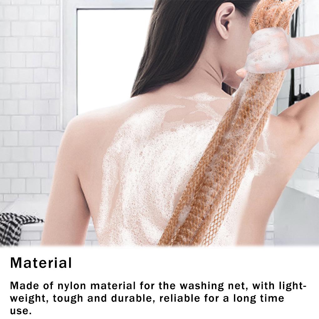 Нейлоновая сетка африканская отшелушивающая сетка для купания ванна душ спина растирание пузырьковый скраб для домашней ванной скраб 80x30 см