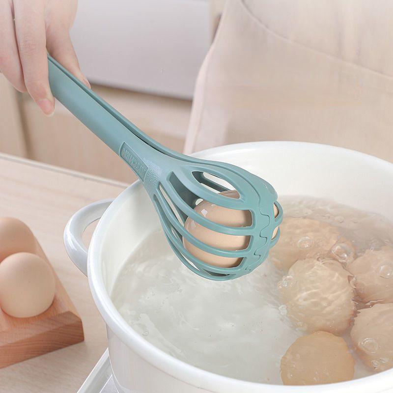 1 шт. многофункциональный 3 в 1 венчик для взбивания яиц, миксер для напитков, мешалка, нейлоновые щипцы для лапши, макарон, спагетти, зажимы для еды, кухонные инструменты