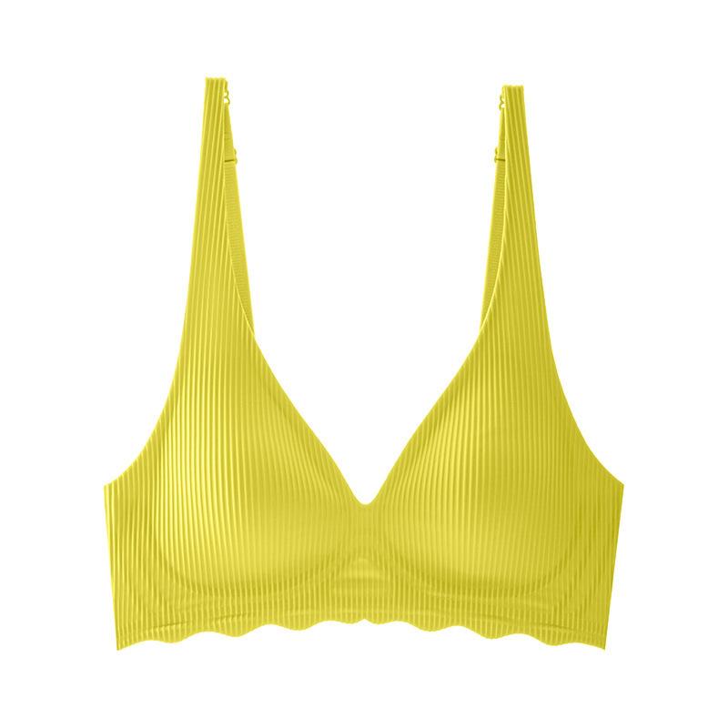 Women Soft Support Wireless Push Up Seamless Breathable Back Beauty Bra