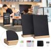 2Pcs Small Chalkboard Words Signs Decorative Chalk Board Multifunctional Message Food Labels