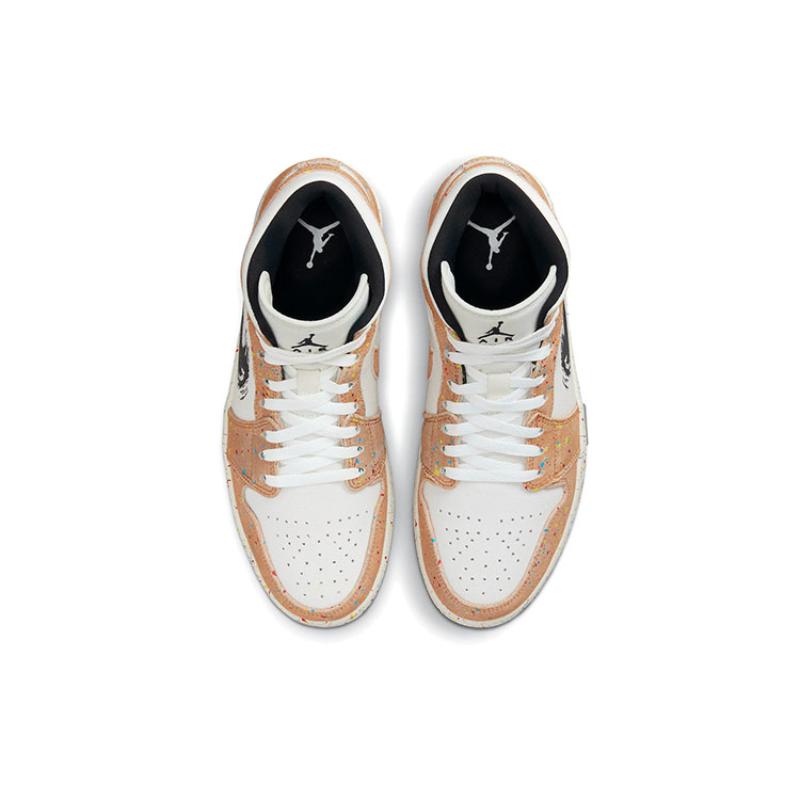 Air Jordan 1 Mid Se 'Brushstroke Paint Splatter' Jordan DA8005-100