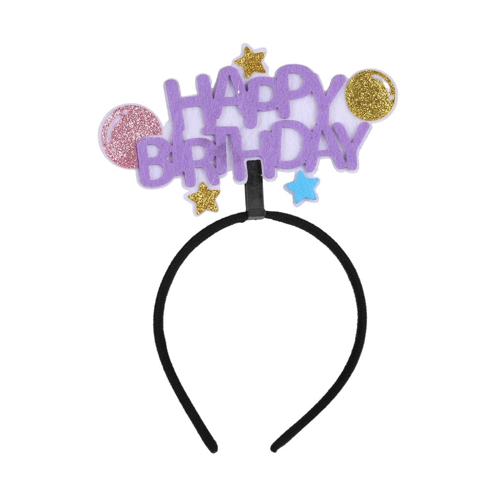 Повязка на голову на день рождения Корона Счастливые и стильные праздничные принадлежности Повязка на голову на день рождения Корона на день рождения