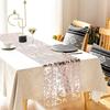 Table Runner Sequin Glitter Table Cover Fine Craftsmanship Bronzing Table Cloth for Home Parties Decoration