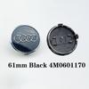 4PCS-60mm61mm68mm69mm 4B0601170 For VOLVO Audi A3A4 A5A6 A7 A8 S4 S6TT Accessories Car Styling Wheel Center Cap Hub Covers Badge