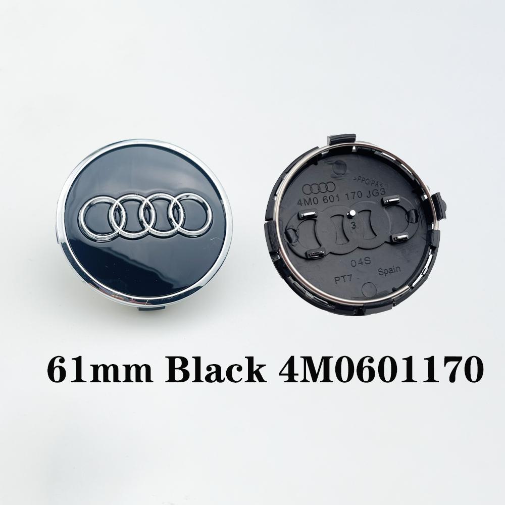 4PCS-60mm61mm68mm69mm 4B0601170 For VOLVO Audi A3A4 A5A6 A7 A8 S4 S6TT Accessories Car Styling Wheel Center Cap Hub Covers Badge