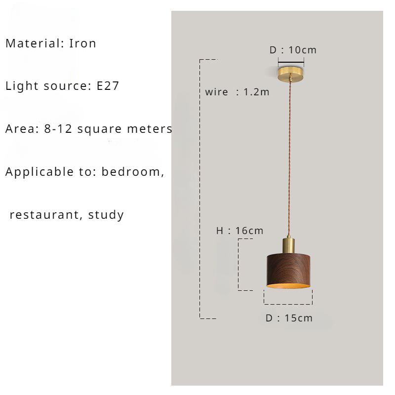 Современная простота Подвесные светильники с рисунком под дерево для гостиной, спальни, ресторана, комнаты, освещение, люстра, светодиодный источник света