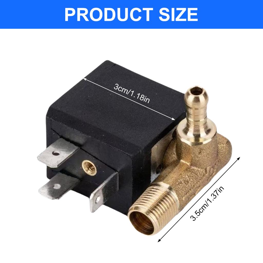 Нормально закрытый электрический клапан для воздуха/воды, клапан повышения давления, замена, 2035 электромагнитный клапан для пара, прост в использовании