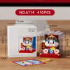 Lovely Cartoon Animal Micro Diamond Building Block Lucky Cat Lesser Panda Box Nanobricks 3D Wall Bricks Toys For Kids Gifts