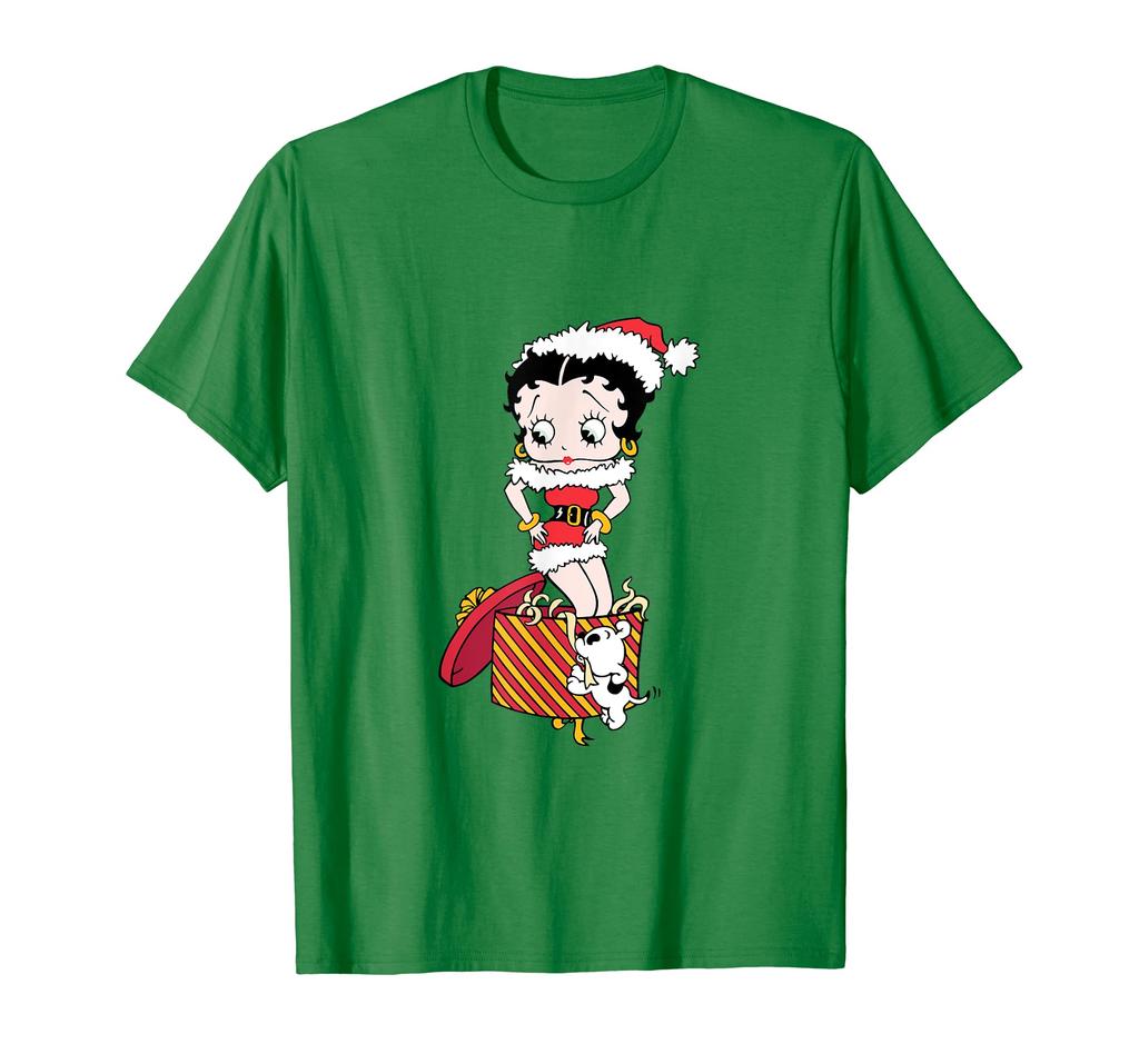 Betty Boop Christmas Packing Betty T-Shirt