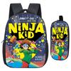 NINJA KIDZ Игровой узор Сумка-слинг на плечо для ученика, для прогулок, спортивная сумка-портфель, мужская, женская, сумка через плечо, полиэстер, сумка для телефона, маленькая клатч-сумка