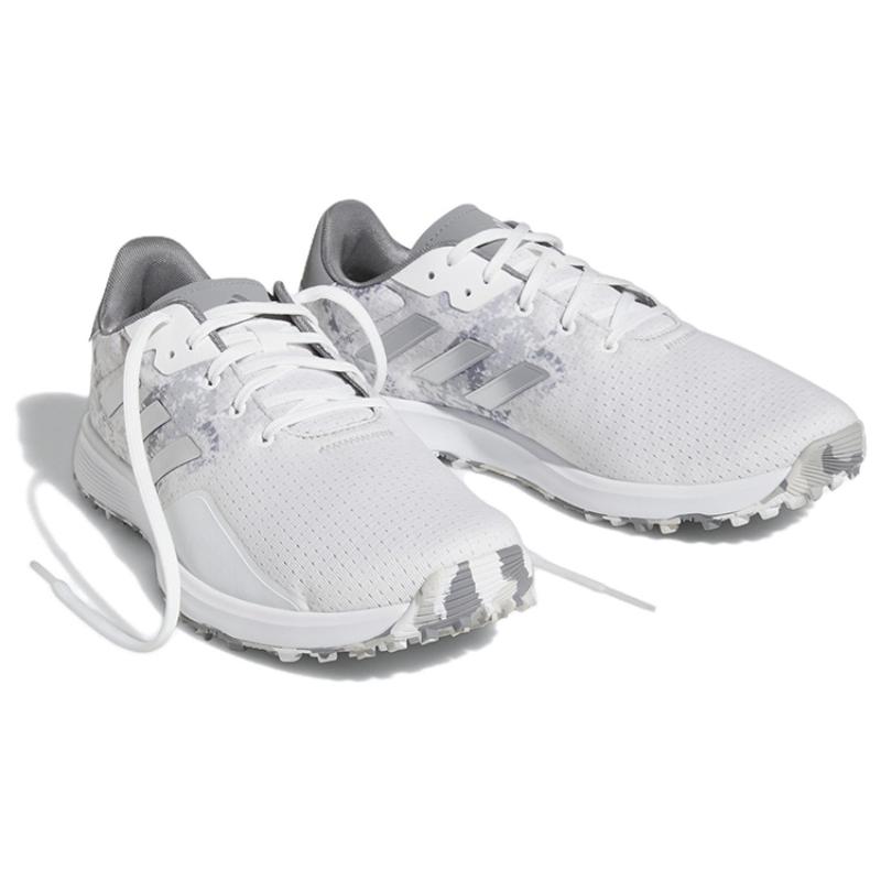 adidas Кроссовки для гольфа S2G без шипов 'Белый матовый серебристый' GV9405