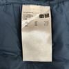 Uniqlo Seamless Down Jacket M Navy System With Storage Bag Women Used