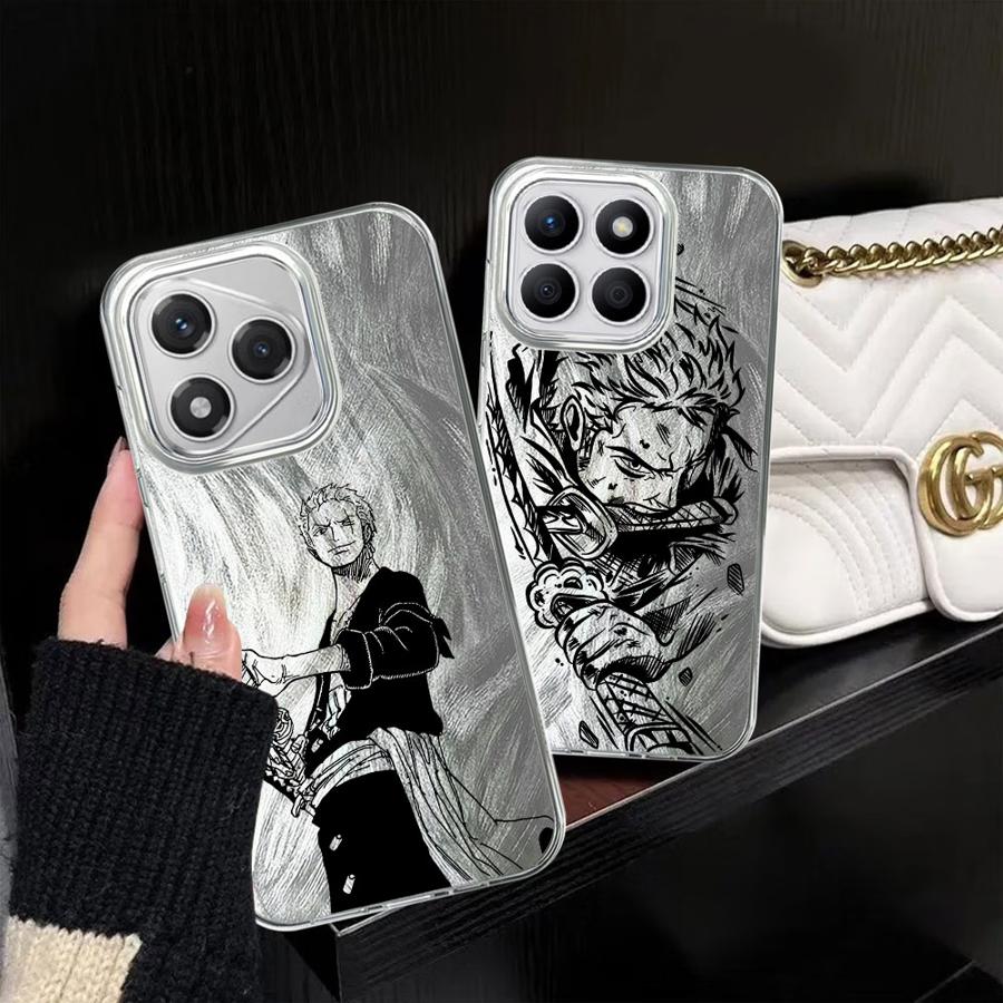 One P-Piece Z-Zoro Case for Honor X9a 200 400 Lite 200 Pro X8c X9b X7b X8b X9c X8a Black Soft Shell