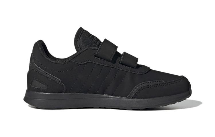adidas Neo Vs Switch Устойчивые к истиранию Низкие Детские Беговые Кроссовки Черные Дети Возраст 3 7 Лет FW9308