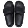 Crocs Резиновая подошва Нескользящие шлепанцы Унисекс Mellow Luxe Slide 'Черный'