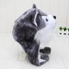 Cartoon Fashion Warm Scarf Kids Cap Soft Earmuff Hat Plush Hat Toys Mascot Huskies Hat
