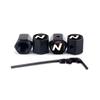 4Pcs Metal Tire Valve Caps Dustproof Car Tyre Wheel Stem Air Valve Dust Cover Auto Decoration Accessorie