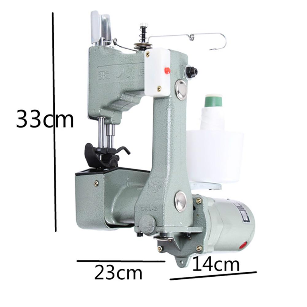 Электрическая швейная машина, бытовая машина для упаковки риса в тканые мешки, 130 Вт, 12000 об/мин GK9-2