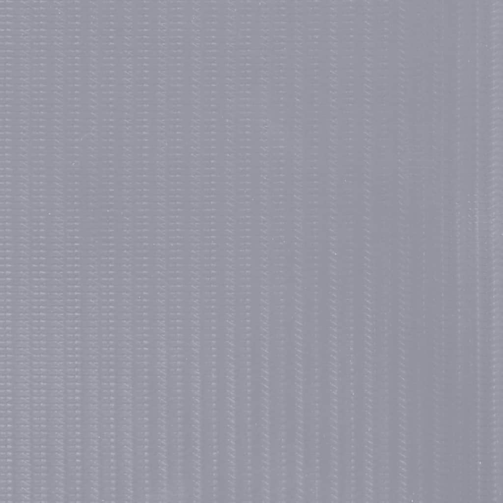 Garden Privacy Screen 4 pcs PVC 35 x 0.19 m Matte Light Grey