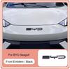 Для BYD Seagull Черный Автомобиль Передняя Эмблема Модификация Черный Воин Значок Автомобиля Покрывающие Стиль Логотип