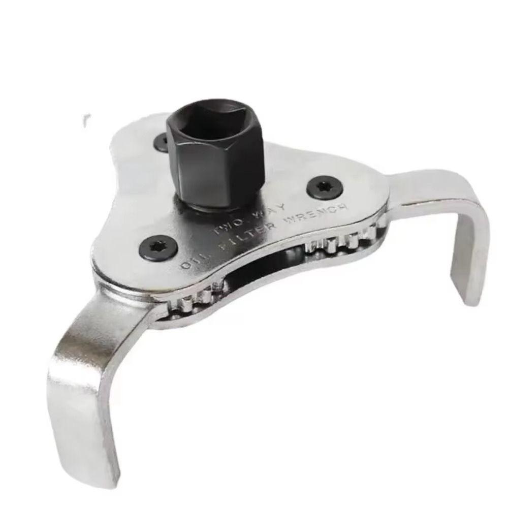 With 3 Jaw Three -claw Wrench 3Leg 2Way Universal Oil Filter Wrench Automobiles Filters