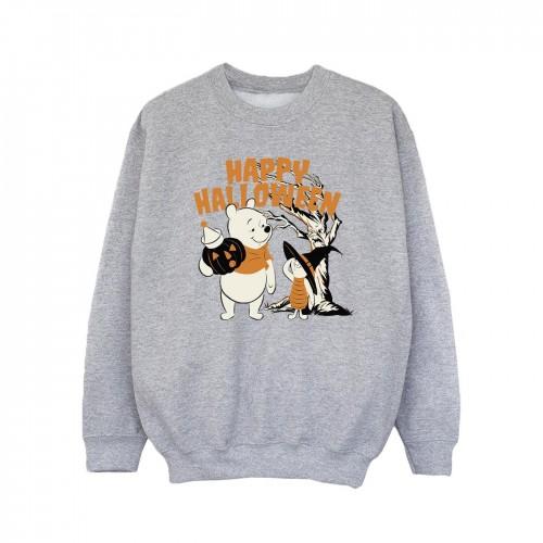 Disney Girls Winnie The Pooh And Piglet Happy Halloween Sweatshirt