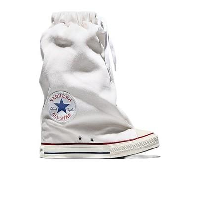 Converse Vaquera X Converse Женские Chuck Taylor All Star XHi Slouch Wedge Белые