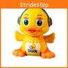 Baby Swirling Yellow Duck Toy With Lights And Sound For Infant Development