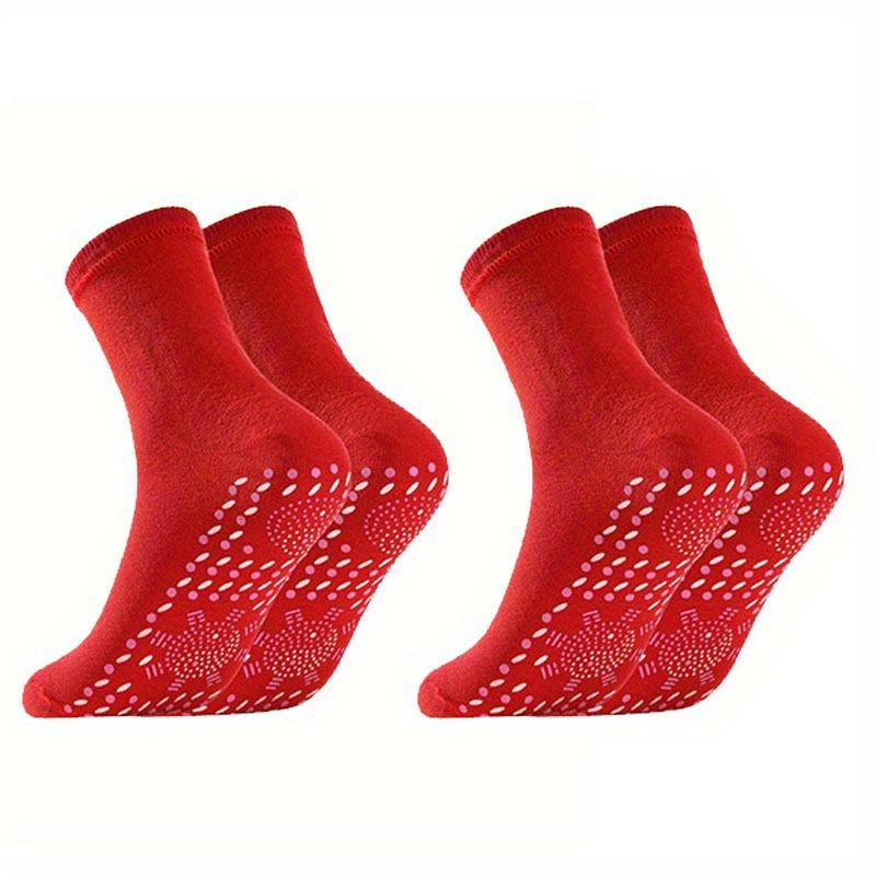 2 Pairs Winter Warm Thick Socks Men Women Anti-Freezing Socks For Outdoor Fishing Camping Hiking Skiing One Size