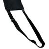 PRADA Diagonally hung Triangle logo Shoulder Bag Nylon black unisex Used