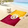 1 шт. Пляжное полотенце Galatasaray SK, Яркое пляжное полотенце, подходящее для активного отдыха, кемпинга, пеших прогулок