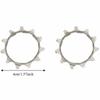2PCS Steel Bike Freewheel 11T/12T/13T Freewheel Pinion Durable Bicycle Cassette Cog  Bicycle Repair