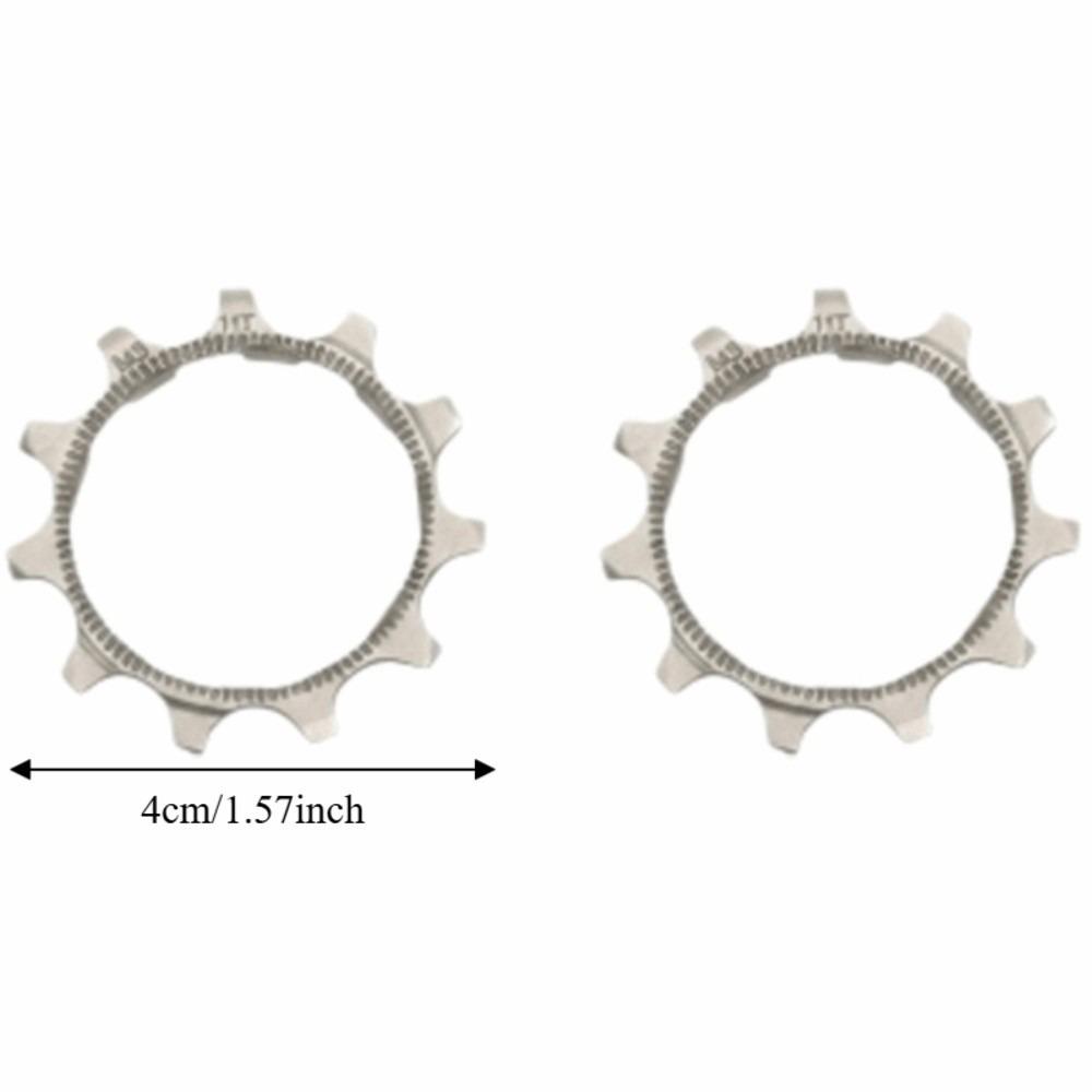 2PCS Steel Bike Freewheel 11T/12T/13T Freewheel Pinion Durable Bicycle Cassette Cog  Bicycle Repair