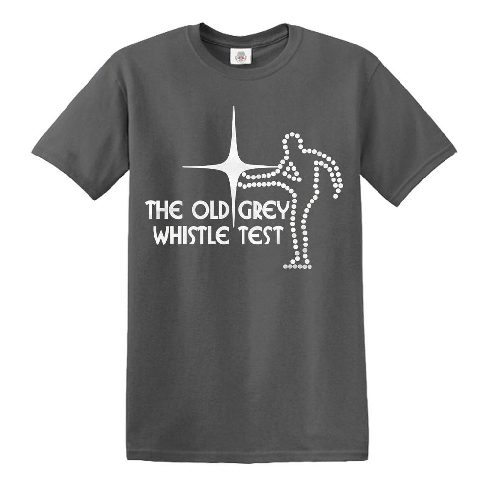 New the old grey whistle test mens tshirt pop retro rock metal band music tee