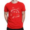 Cute T Shirts Unisex Pure Cotton Vintage T-Shirts Round Neck Raccoon Mammal Tees Short Sleeve Tops New Arrival