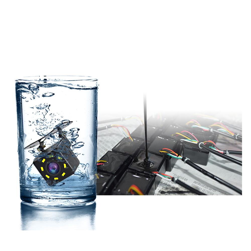 4,3/5-дюймовый автомобильный ЖК-монитор заднего вида для камеры заднего вида для автомобиля, фургона, ночное видение, система парковки с видеозаписью заднего вида, простая установка