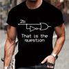 Men's T-shirt for Men To Be or Not To Be Electrical Engineer Circuit Fashion Tshirt Cotton Streetwear Summer Casual Men Tops