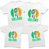 Funny Ireland Irish Flag Rugby Player Mens Womens Boys Girls TShirts Tee TopSN