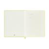 Moleskine Classic Fabric Collection Notebook, Hardcover, Horizontally Ruled, XL Size, Hay Yellow, QP090M6SILK