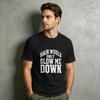 Casual Tshirt Beach Hair Would Only Slow Me Down Bald Humor Fashion Tshirts 100 Cotton Tshirt For Unisex Short Sleeve Tops