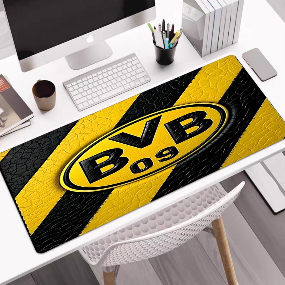 Borussia Dortmund Theme Mouse Pad, Non Slip Rubber Base, Multifunctional Office & Home Decor, Perfect for Workspace Personalization.