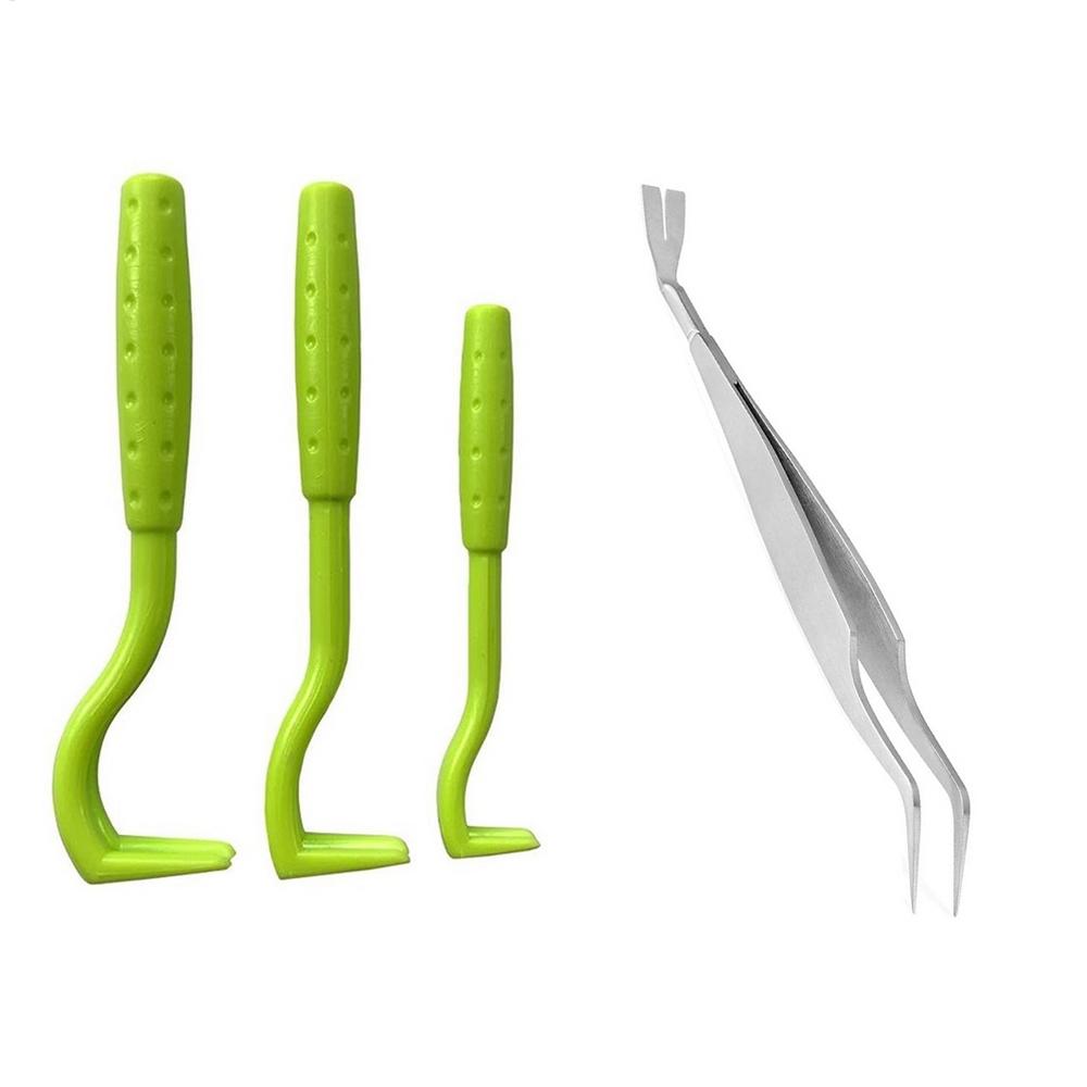 3Pcs Pet Flea Remover Beauty Insect Clamps Remove Lice Ticks Worms From Cats Dogs Cleaning Tools Care Accessories