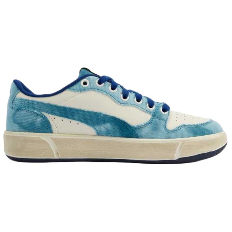 Puma LX Court Тканевые Удобные Мягкие Низкие Кроссовки Унисекс темно-синие 405811-01