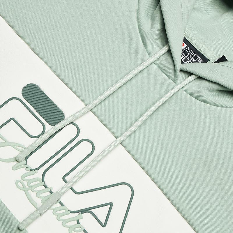 Новый свитшот FILA женский глициниевый зеленый F11W449214FTQ