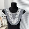 Source White Bead Collar Decoration With Dress Top Neckline Accessories