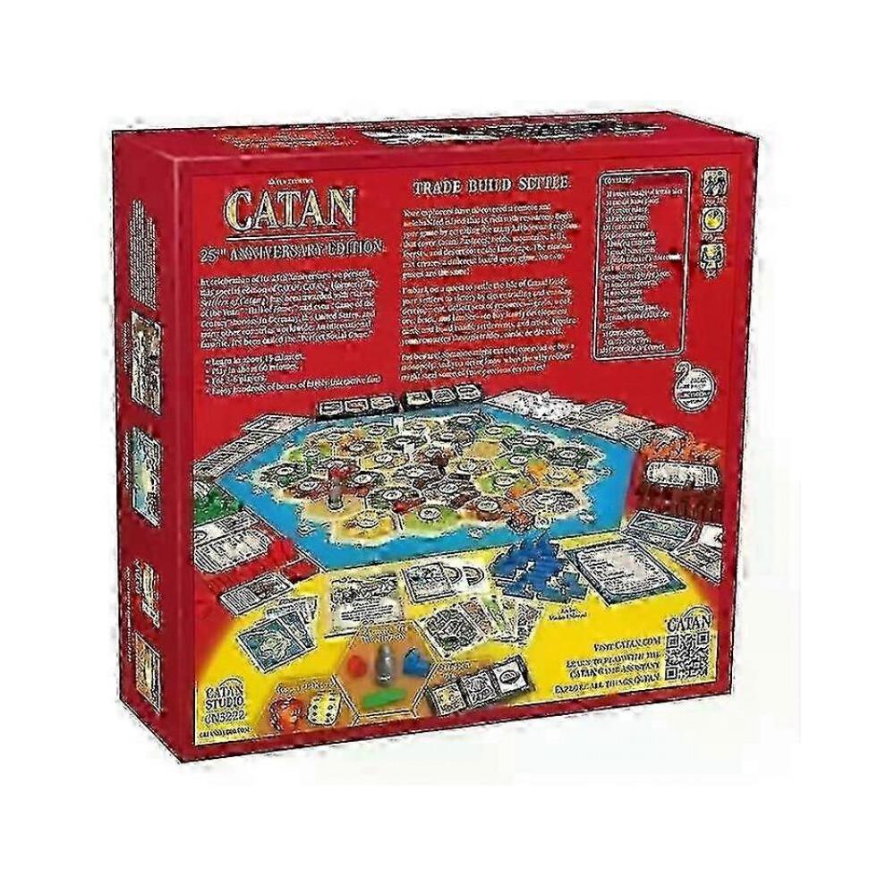 Английская версия настольной игры Катан пазл игрушка для досуга игральная карта издание к 25-летию игра в игры 2-8 человек карточные игры для вечеринок Подарки
